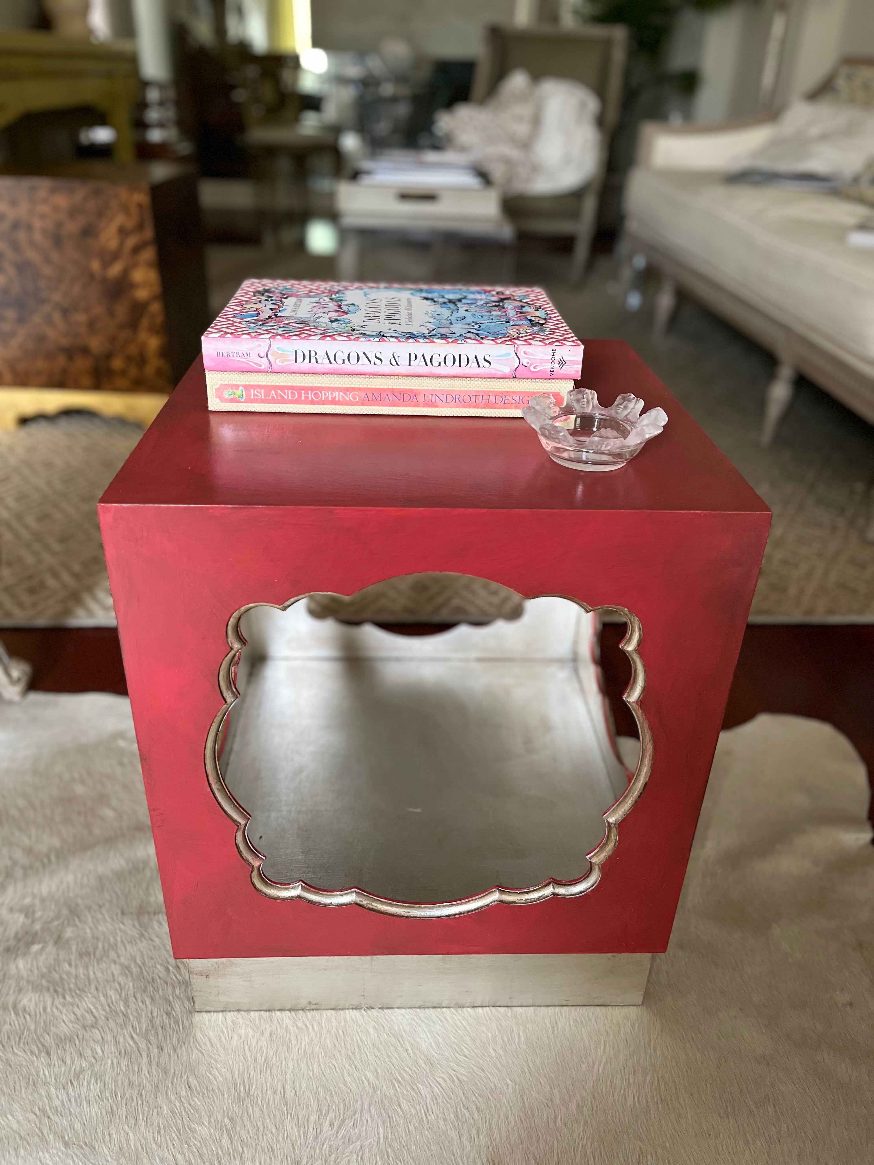 St. Charles Cut Out side table