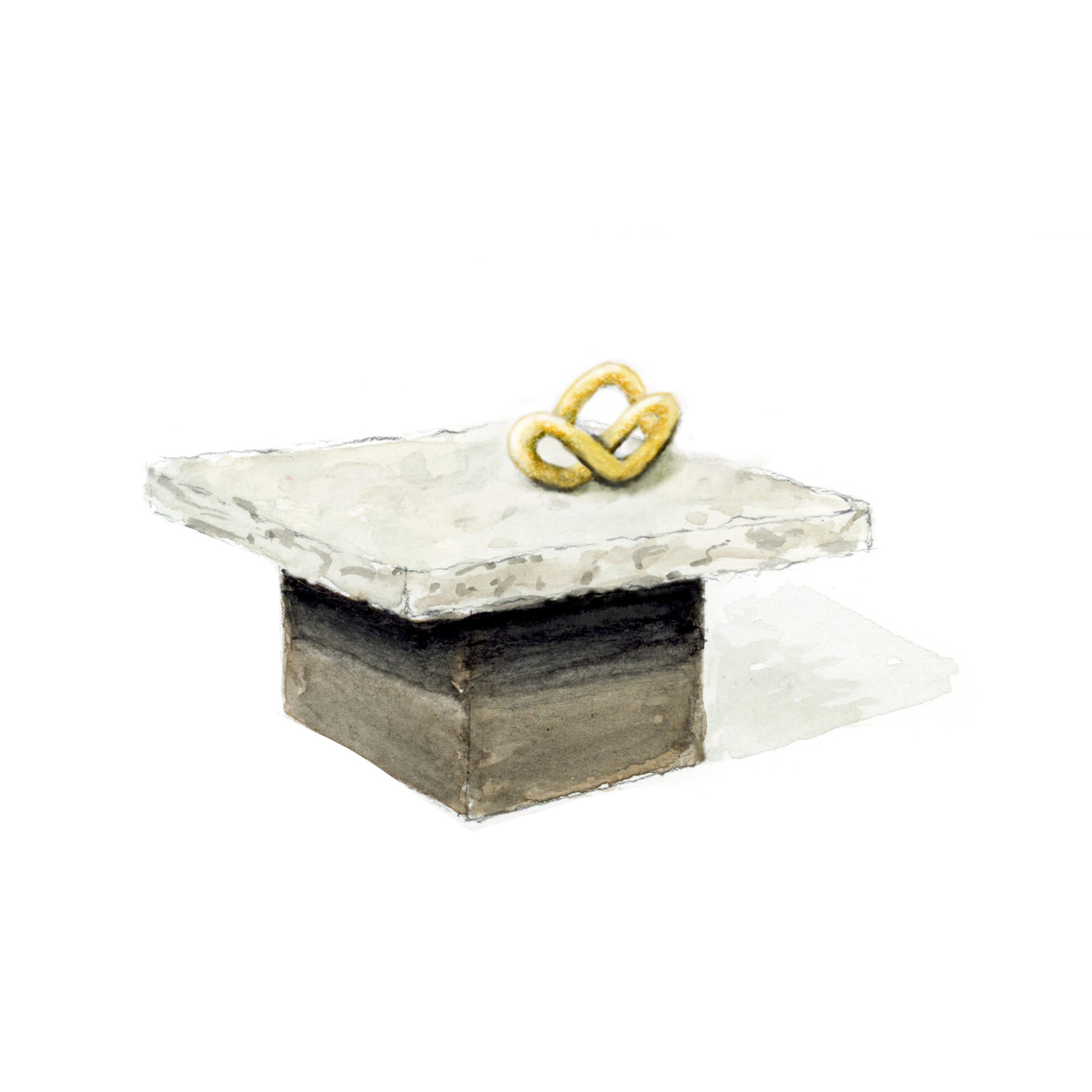 Conti Concrete Coffee Table-- SALE