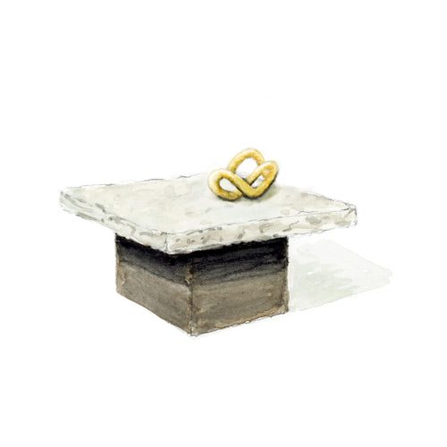 Conti Concrete Coffee Table-- SALE